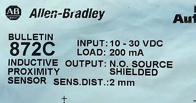 Allen-Bradley 872C-MM1NP7-E2 10-30 V DC Inductive Proximity Sensor