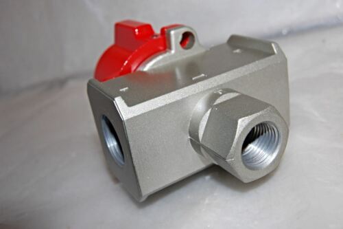 SMC VHS50-N06-RZ 3 PORT LOCK OUT VALVE
