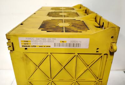 Fanuc A02B-0120-B503 A20B-1004-0580 6-Slot Servo / PCB Module Rack