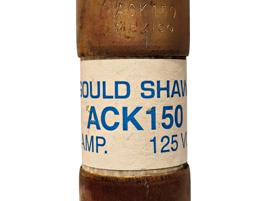 Gould Shawmut ACK150 125 V AC/DC 150 A Time-Delay Fuse for Forklift