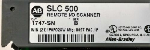 Allen-Bradley 1747-SN Ser B I/O Scanner Module