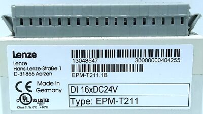 EPM-T211 EPM-T211 24 V DC Digital PLC Input/Output Module w/ 16 Inputs