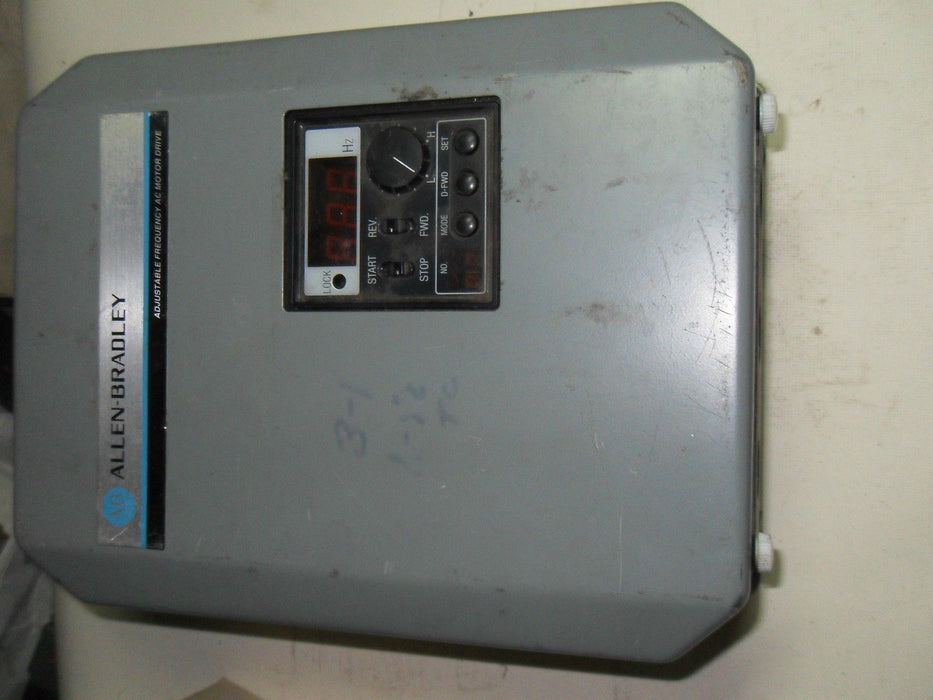 Allen-Bradley 1333-AAB 1 HP Drive Adjustable Frequency