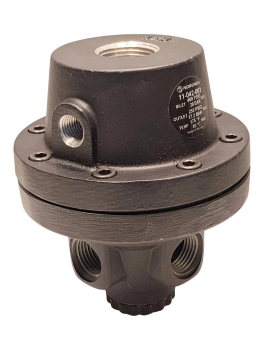 Norgren 11-042-003 400 psig Air Pressure Regulator w/ 1/2 in NPT Ports