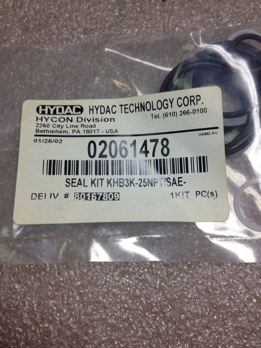 4 Hydac 2061478 Seal Kits