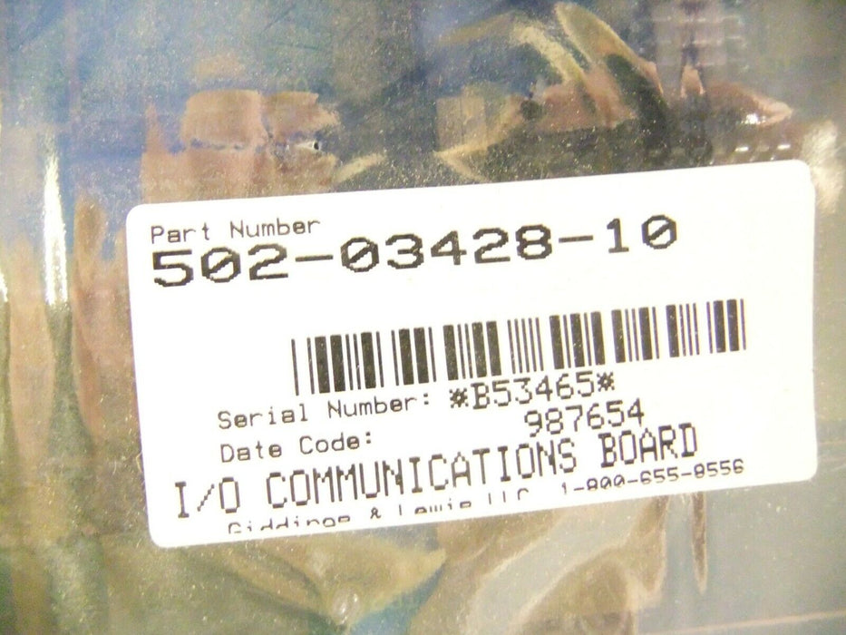 Gidding & Lewis I/O Board 502-03428-10