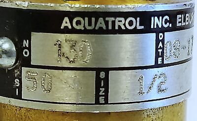 Aquatrol 130 50psi 28SCFM Safety Pressure Relief Valve