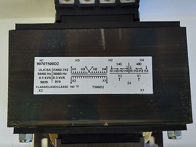 Square D 9070T500D2 Industrial Control Transformer