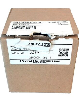 Patlite LR4-BW 24 V DC 85 dB 4-Tone Buzzer Element for use with LR4 Signal Tower