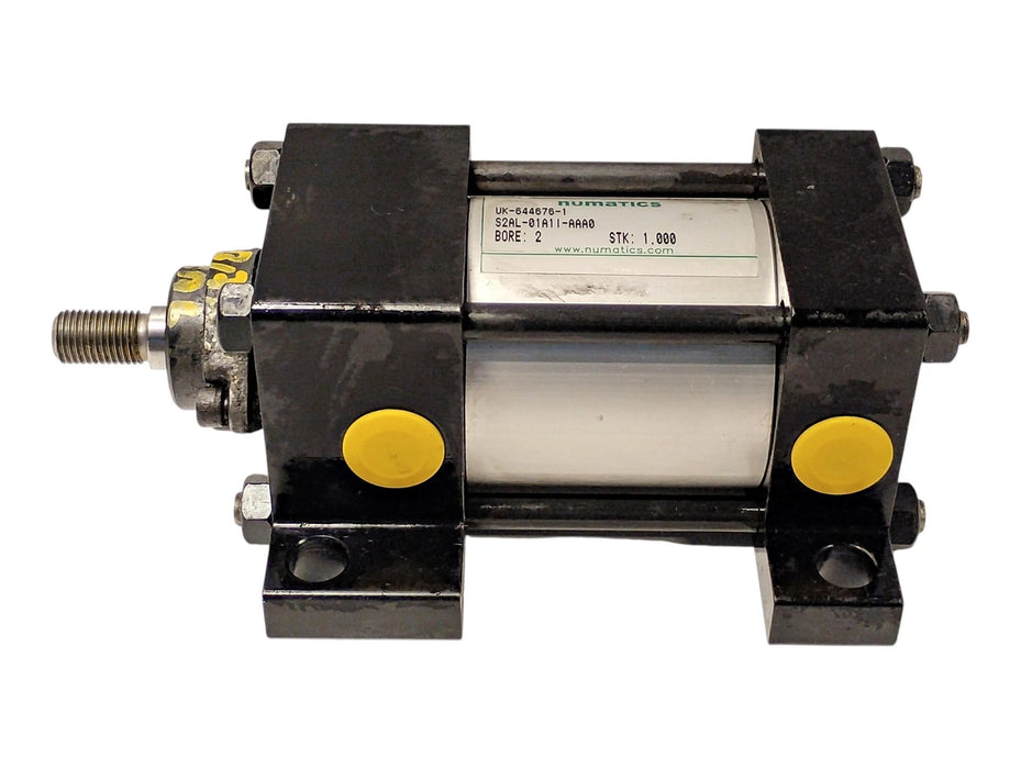 Numatics S2AL-01A1I-AAA0 UK-644676-1 Double-Acting Pneumatic Cylinder