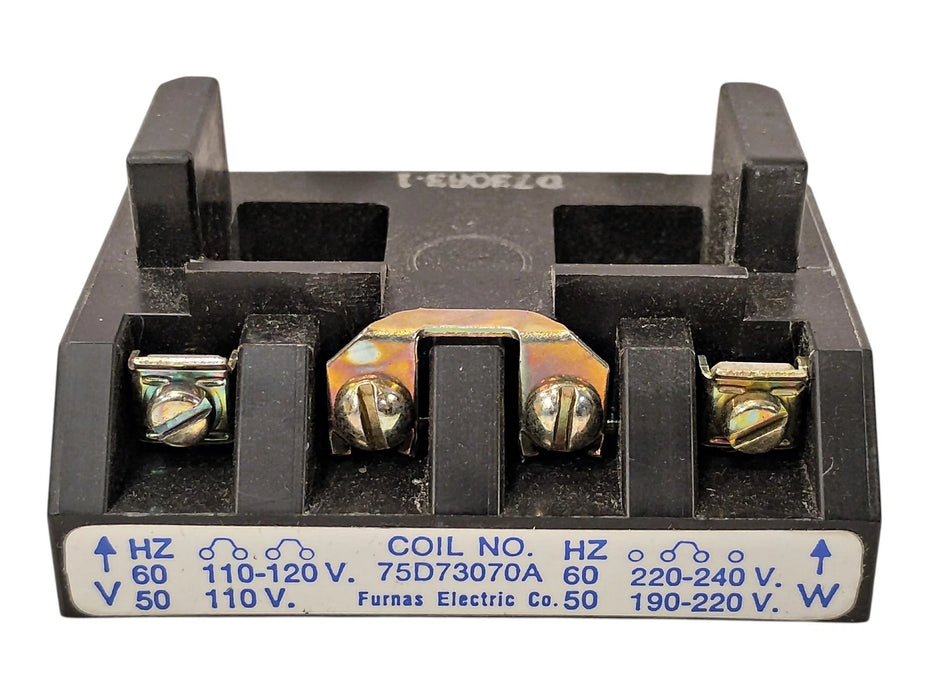 Furnas 75D73070A 110-120/220-240 V AC Magnetic Coil for NEMA 00-2-1/2 Contactors