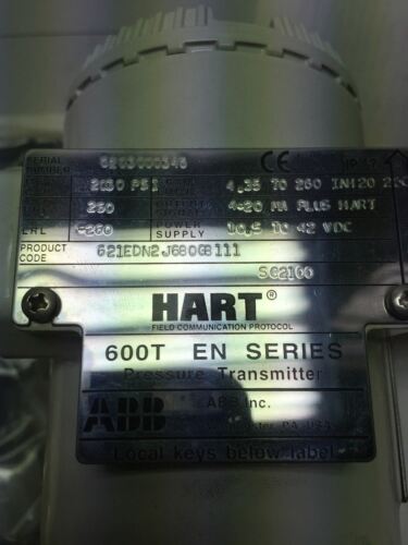 ABB 621EDN2J680G8111 22/06-65 Pressure Transmitter