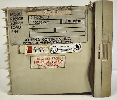Athena 25JFTT00 / 25-JF-T-T-0-0-0-0-0 PLC Temperature Module