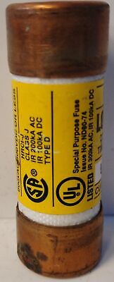 Bussmann LPJ-15SP 600 V AC / 300 V DC 15 A Low-Peak Fuses - Lot of 3