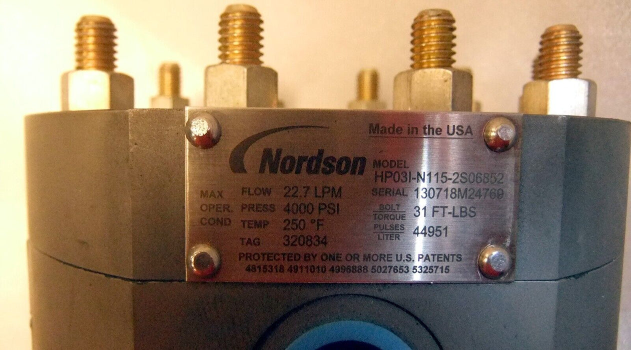 Nordson Flowmeter HP031-N115-2S06-852