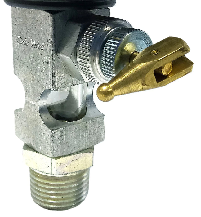 Oil Rite B2023-03242 Polycarbonate Oil Reservoir w/ Sight glass and Manual Vent