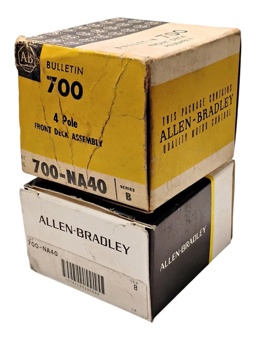 Allen-Bradley 700-NA40 Series B 4-Pole Front Deck for Type N Industrial Relays