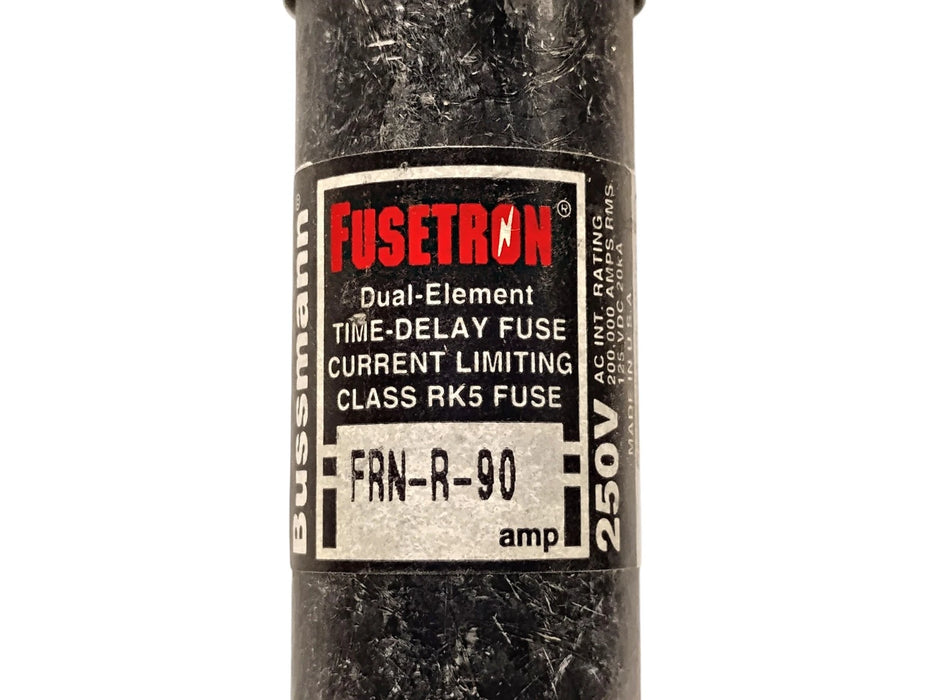 Bussmann FRN-R-90 250 V AC 90 A Class RK5 Current-Limiting Time-Delay Fuses