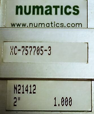 Numatics XC-757705-3 N21412 Pneumatic Cylinder