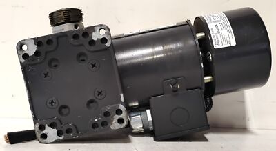 Dayton 4Z277 115 VAC 1/20 HP 43 RPM 40:1 Right Angle Gearmotor w/ 5X400A Brake