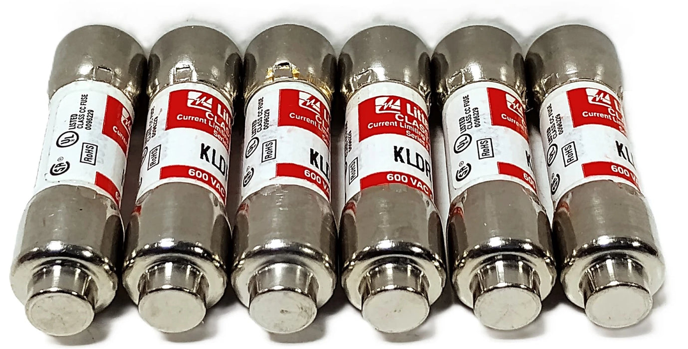 Littelfuse KLDR-3/4 600 V AC 0.75 A Current-Limiting Time-Delay Fuses