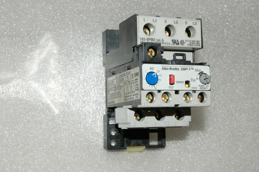 Allen-Bradley OVERLOAD RELAY 193-A1D1