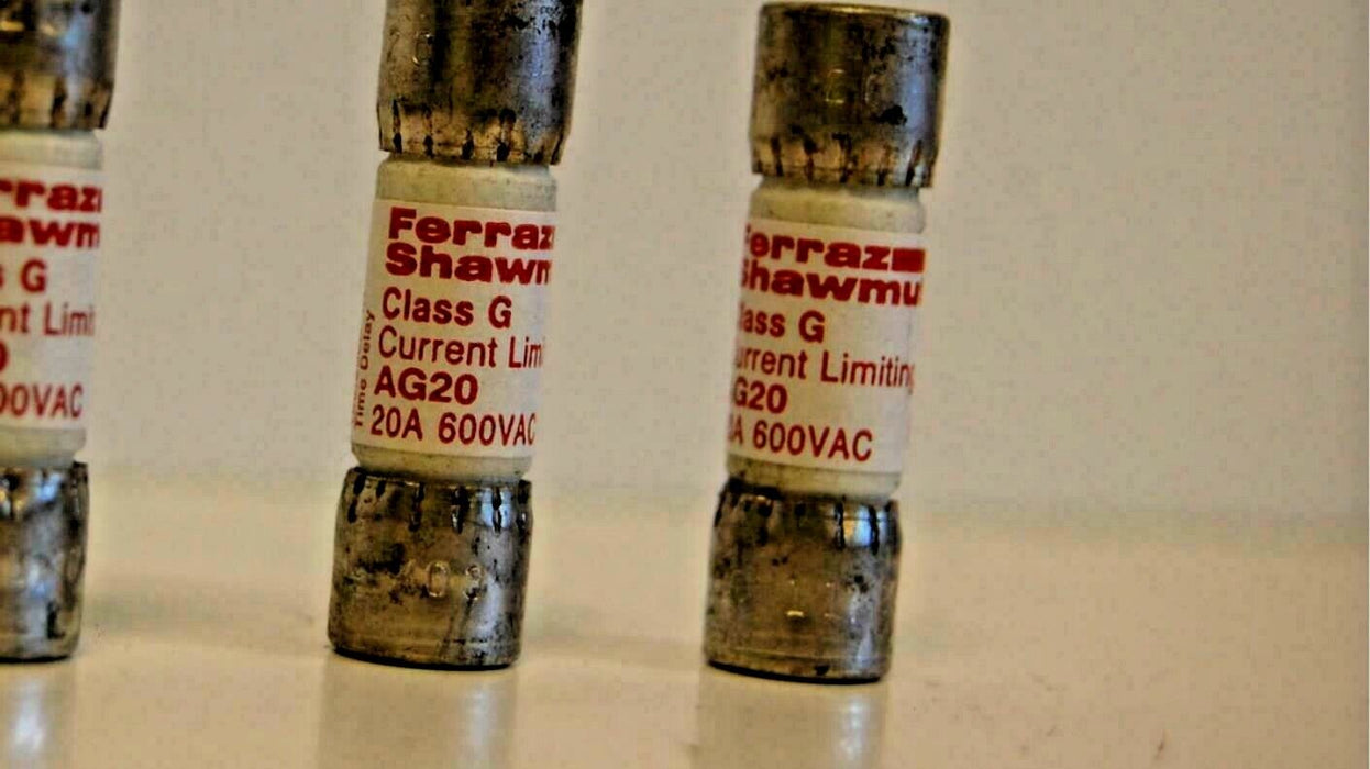 4 Ferraz Shawmut AG20 Fuses