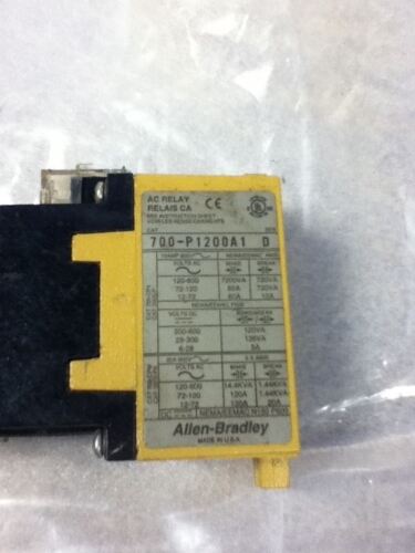 Allen-Bradley 700-P1200A1 SERIES D RELAY