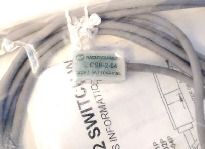 Norgren CS8-2-04 120 V AC 0.5 A Magnetic Reed Switch for NFPA Cylinders