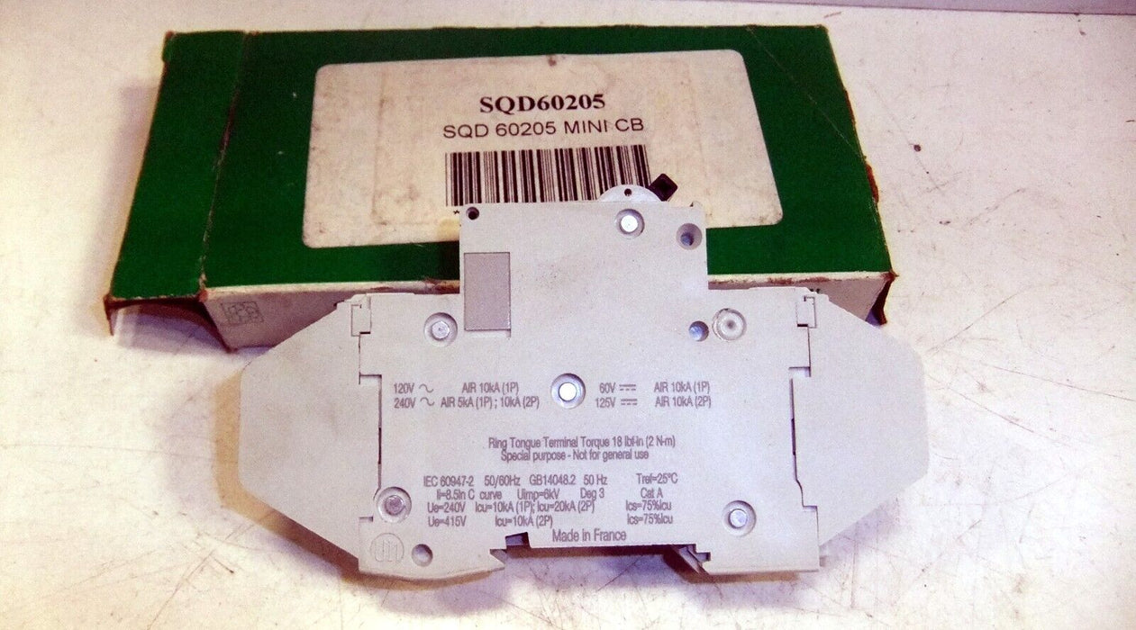 Schneider Electric 4A Circuit Breaker SQD 60205
