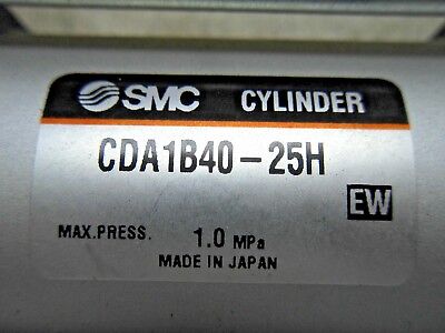 1 SMC CDA1B40-25H CYLINDER 1.0 MPA MAX