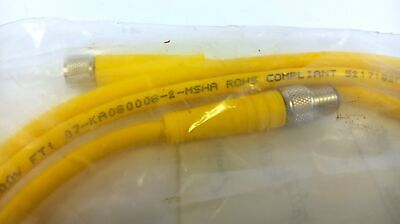 Turck PKG 3M-1-PSG-3M PICOFAST 1 m PLC Cable w/ M8 Connectors
