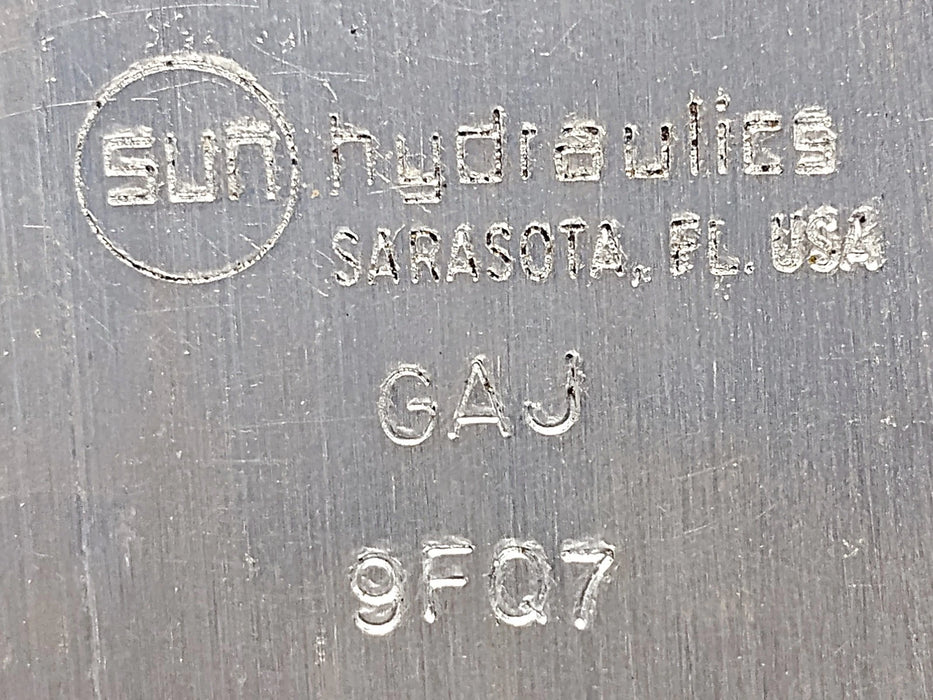Sun Hydraulics FQCAXAN-GAJ 5.0 GPM 90 Degree Flow Fuse Valve