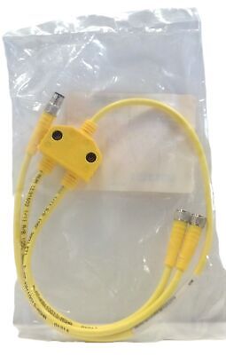 Turck VB2-PSG 3M-0.4/2PKG 3M-0.2/0.2/S719 Splitter Cable/Cordset Assmebly