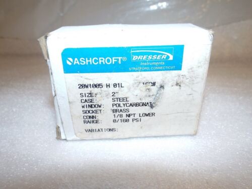 ASHCROFT 20W1005 H 01L PRESSURE GAUGE