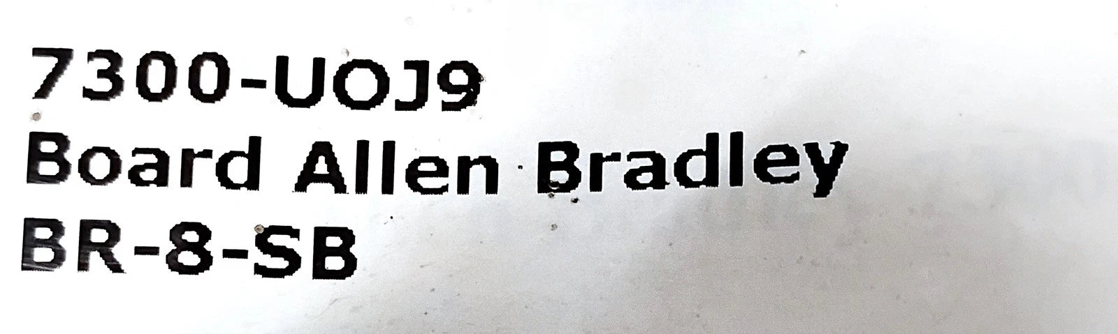 Allen-Bradley 7300-UOJ9 Printed Circuit Board