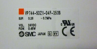 SMC VP744-5DZ1-04F-X538 Solenoid Valve