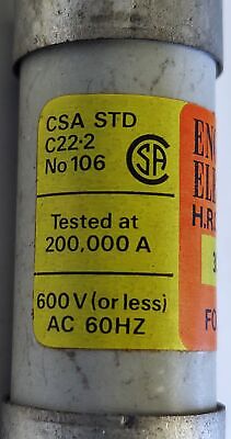 English Electric CIA-30 FORMⅡ 30 A 600 V HRC Fuse