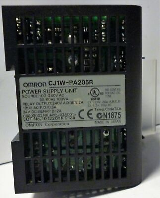 Omron CJ1W-PA205R PLC Power Supply Unit