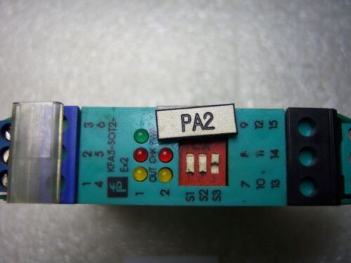 Pepperl KFA5-SOT2-Ex2 Dual Channel Output