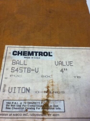 CHEMTROL S45TB-V BALL VALVE