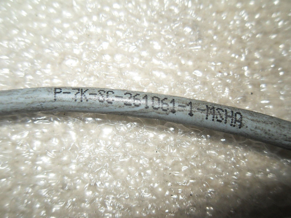 Turck Proximity Switch W/ P-7K-SC-261061-1-MSHA Cable
