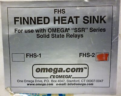 NTE RS3-1D25-24T Solid State Relay with an Omega FHS-2 Finned Heat Sink