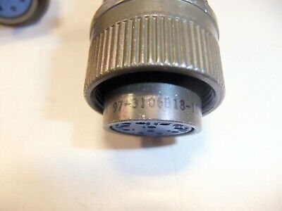 Amphenol Mated Connector 97-3106B18-1S
