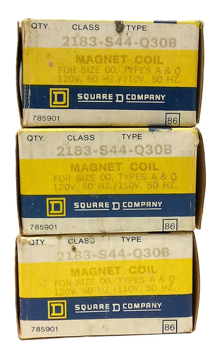 Square D 2183-S44-Q30B 110/120 V AC Coil For Contactor