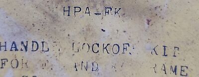 Square D HPAFK Electrical Enclosure Lockout/Tagout Padlock Handle