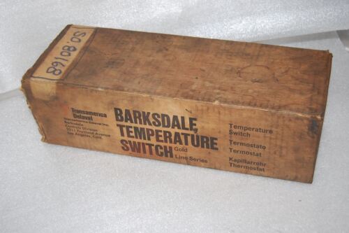 BARKSDALE T2H-H154-12-A GOLD LINE TEMPERATURE SWITCH