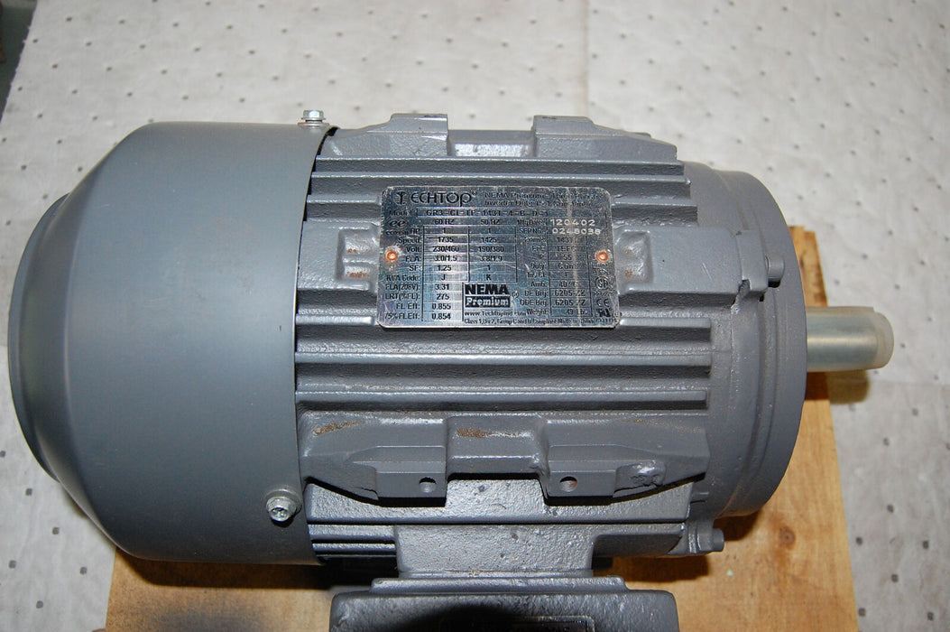 SHANGHAI GR3-CI-TF-143T-4-B-D-1 THREE PHASE MOTOR