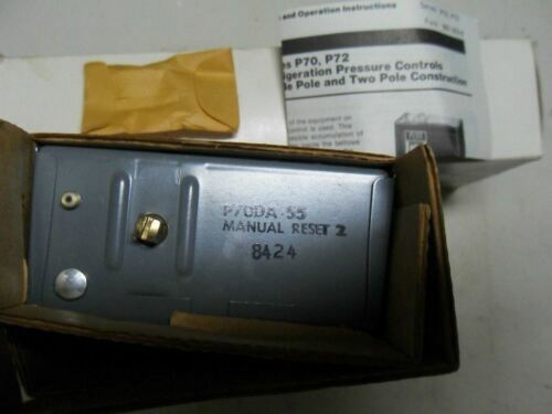 Johnson Controls P70DA-55 Pressure Control