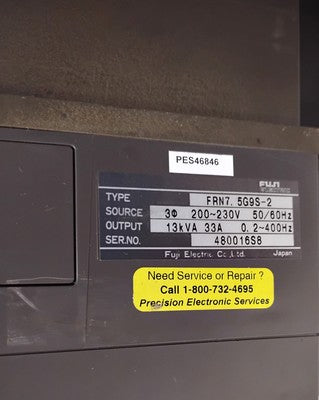 Fuji Electric FRN7.5G9S-2 200-230 V AC 5000G9S FRENIC Drive